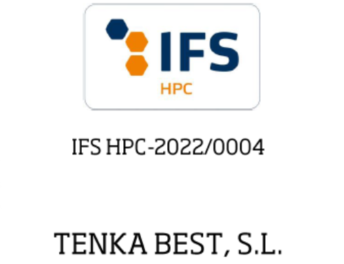 Renouvellement de la certification IFS HPC chez Tenka Best